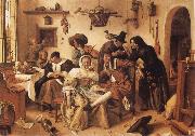 Jan Steen The World Upside Down oil painting on canvas